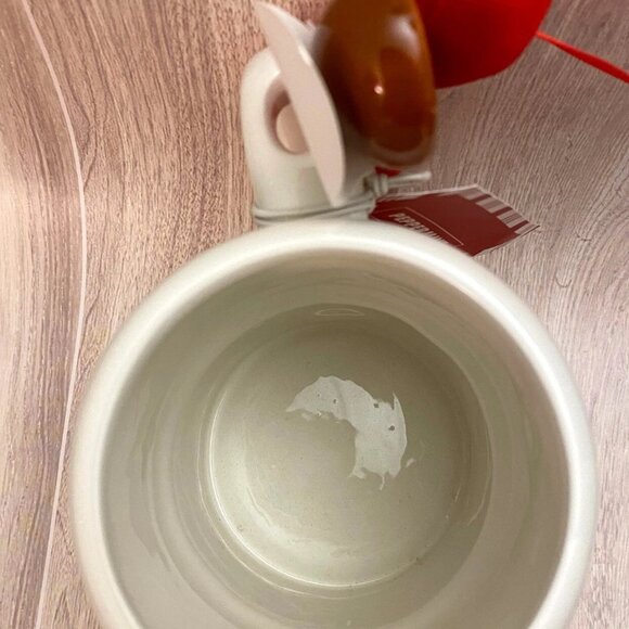 Smores S’mores Hot Cocoa Chocolate Mug Cup Marshmallow Snowman with spoon - Picture 5 of 7